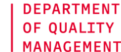 Department of Quality Management