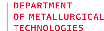 Department of Metallurgical Technologies