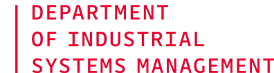 Department of Industrial Systems Management
